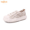 Safiya索菲娅贝壳头刺绣蕾丝溶解底休闲鞋2022秋新款SF23112403 商品缩略图1