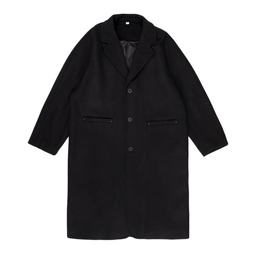 CryingCenter羊毛切斯特大衣 茧型毛呢大衣 商品图4