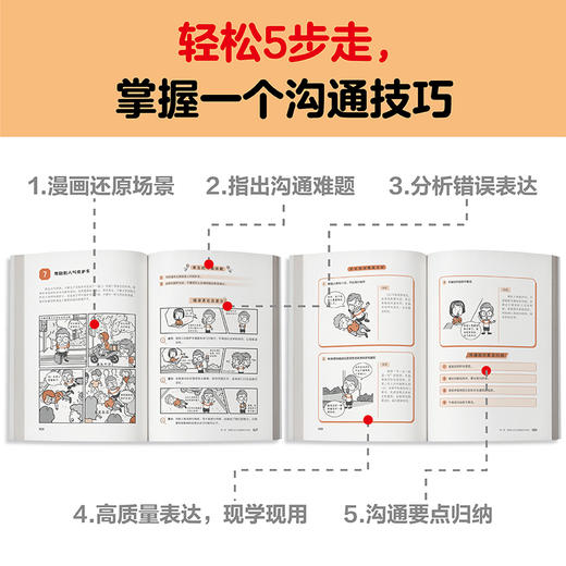 小学生沟通力漫画：社会生活表达与沟通+7-12岁（读客图书） 商品图1