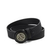 VERSACE JEANS COUTURE范思哲【22春夏新款】男士皮革V字徽章可裁剪板扣式皮带腰带3.5cm 72YA6F08 ZP106 商品缩略图0