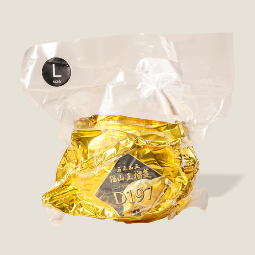 【急冻水果】马来西亚猫山王榴莲整颗（L） 商品图0