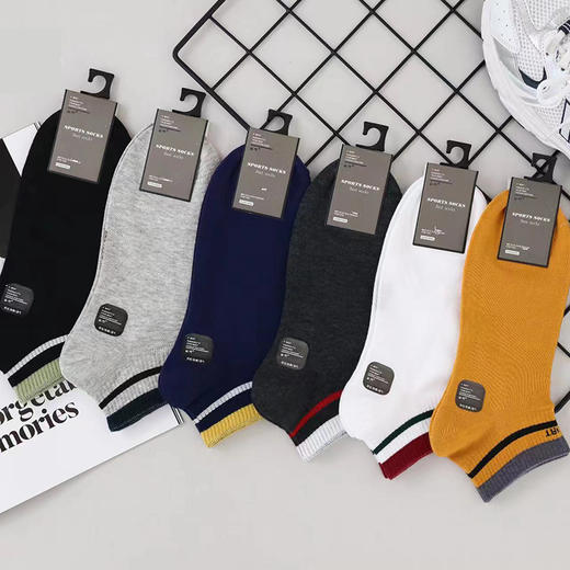 春夏透气短袜棉袜10双装 商品图9