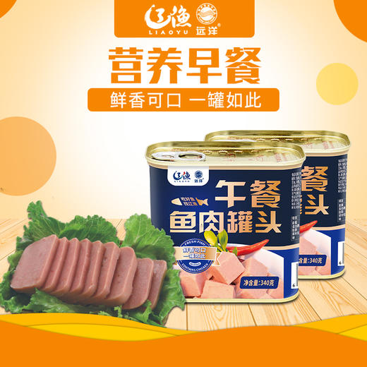 辽渔远洋 午餐鱼罐头 商品图3