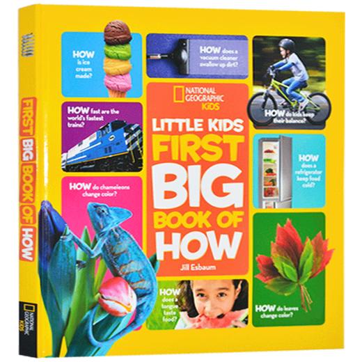 正版 美国国家地理少儿百科 英文原版National Geographic Little Kids First Big Book of How儿童百科科普读物 精装进口书英文版 商品图2