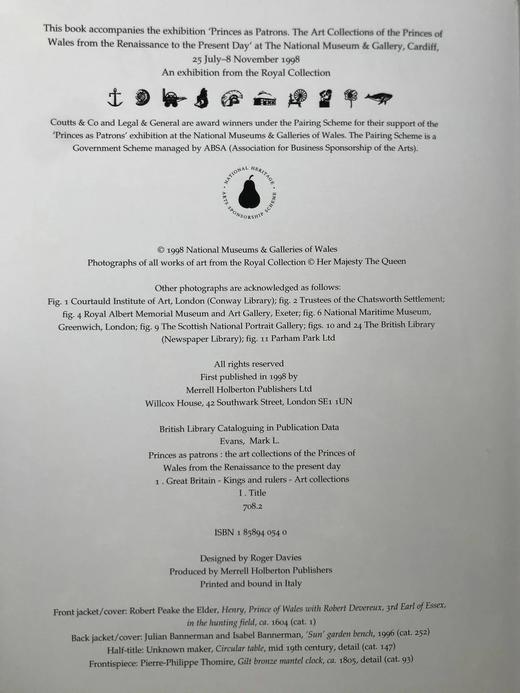 文艺复兴至今威尔士亲王藏品集 259幅插图 精装大16开 商品图4