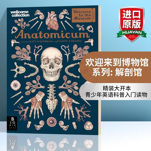 欢迎来到博物馆系列 解剖馆 英文原版 Anatomicum Welcome To The Museum 精装大开本 青少年英语科普入门读物 英文版进口书籍 商品图0