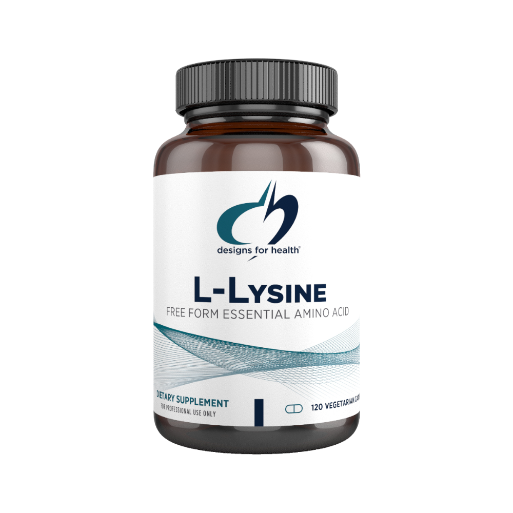 海淘 健康设计  赖氨酸 L-Lysine 120粒/瓶 03/26