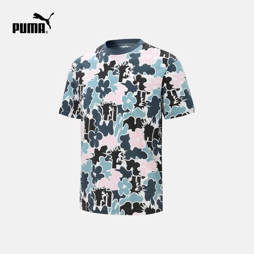 彪马新款男子休闲满印圆领短袖T恤2pu53691965 商品图0