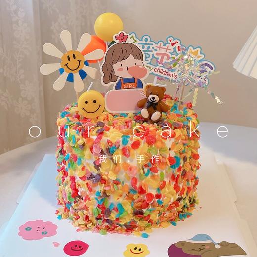 彩色麦片蛋糕-低糖处理无添加 商品图2