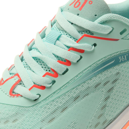 361度2022春夏女士白色运动鞋休闲竞速跑步鞋582222201 商品图4