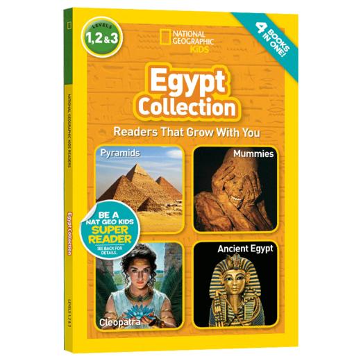 国家地理：埃及记录合集 英文原版 National Geographic Readers: Egypt Collection 儿童科普读物 英文版 进口书 商品图1