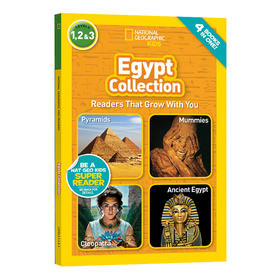 国家地理：埃及记录合集 英文原版 National Geographic Readers: Egypt Collection 儿童科普读物 英文版 进口书