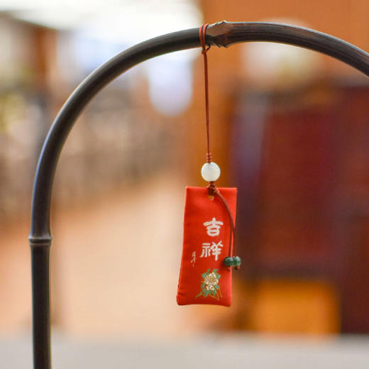 羽诗制造出品周律之书法衍生丝绣香囊艺术家元素衍生系列文创 商品图2