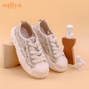 Safiya索菲娅贝壳头刺绣蕾丝溶解底休闲鞋2022秋新款SF23112403 商品缩略图8