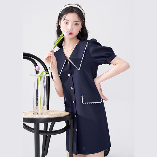 西遇法式连衣裙女夏设计感小众气质温柔裙子10720397 商品图2
