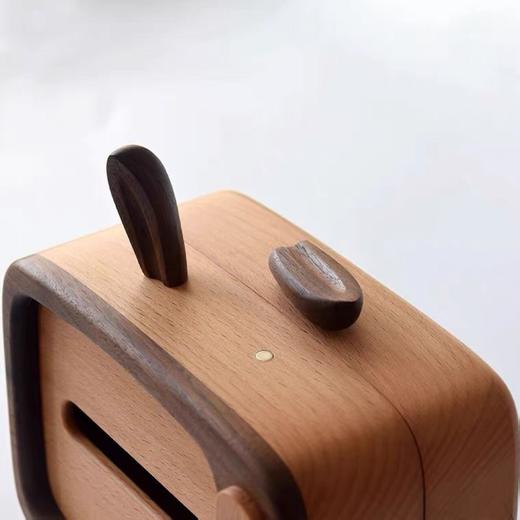 电视兔实木可爱纸巾盒 商品图2