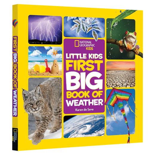 美国国家地理儿童科普百科书 英文原版 National Geographic Little Kids First Big Book of Weather 天气系列 精装大开本 英文版 商品图4