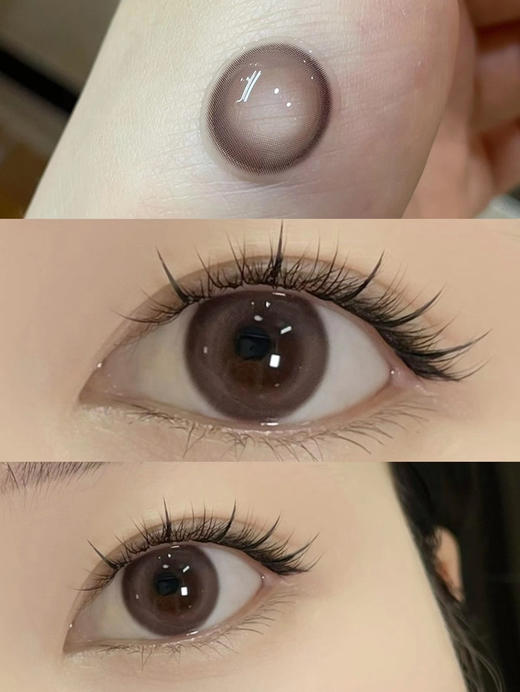 HANCON半年抛美瞳 太妃奶栗 14.0mm 商品图0