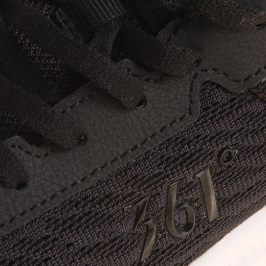 361度2022春夏男士黑色运动鞋休闲常规跑步鞋572222207 商品图4