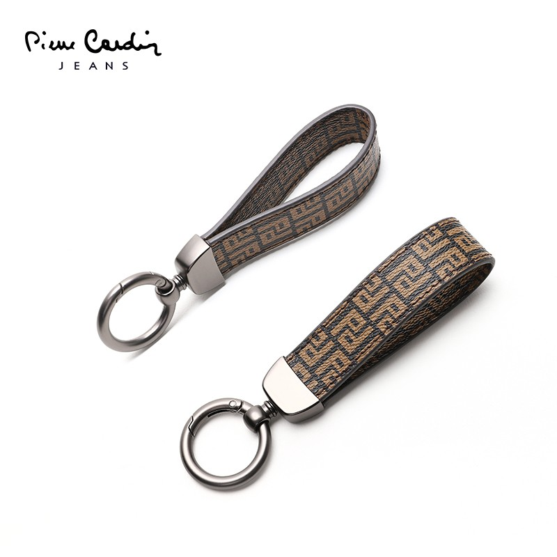 皮尔卡丹 pvc印花钥匙扣