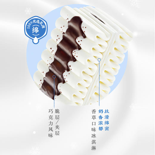 和路雪千层雪棒香草口味冰淇淋62g 商品图1