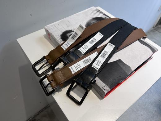 美单 哥轮 美式做旧粗狂风格 双面真皮腰带 PJ605 商品图7