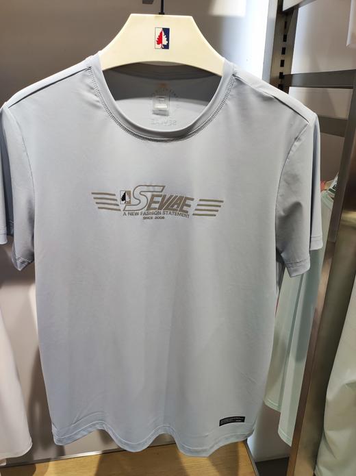 圣弗莱春夏男式圆领短袖T恤Y222294532 商品图1