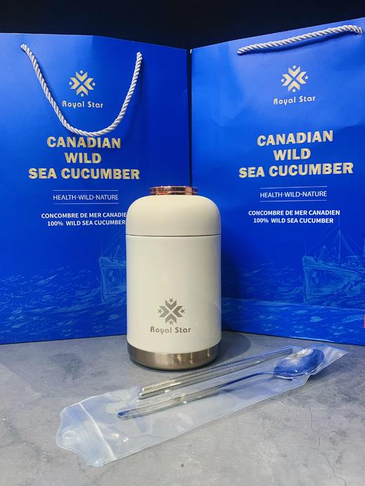 Royal star加拿大野生纯淡干海参圆筒参 25头左右/磅 宁波仓 商品图1