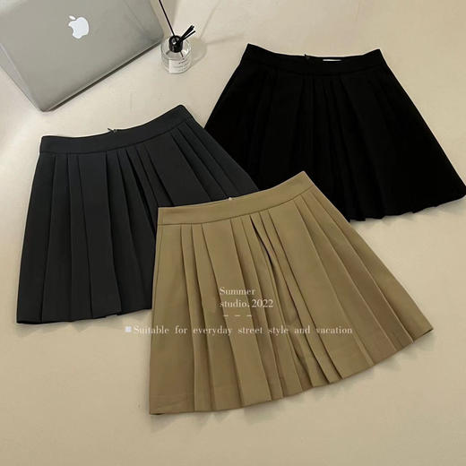 【社群供Z】王心凌女孩穿搭显瘦百褶裙（下单5-7天发货） 商品图1