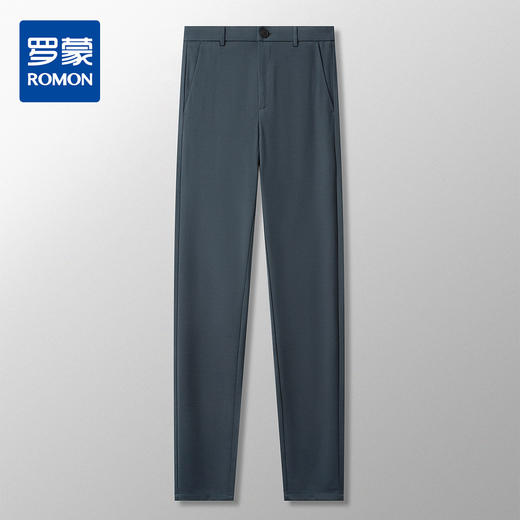 【冰丝凉爽弹力裤】罗蒙夏季男式西裤舒适透气纯色简约百搭西裤男 商品图9