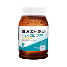 【保税区直邮】澳洲 Blackmores 无味鱼油400粒