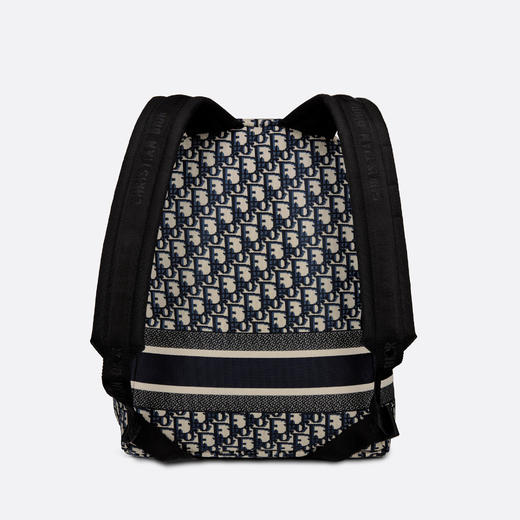【国内现货预定】DIOR 迪奥 男女同款 DIORTRAVEL蓝色 Oblique 印花双肩旅行/背包 M6104STZQ 商品图3