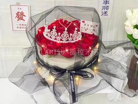 新款皇冠款新沙玫瑰蛋糕