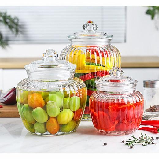 【一罐多用】惠泊鸥食品级密封泡菜储物玻璃坛 商品图2