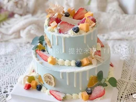 简约款曼妙果趣小清新蛋糕 商品图0