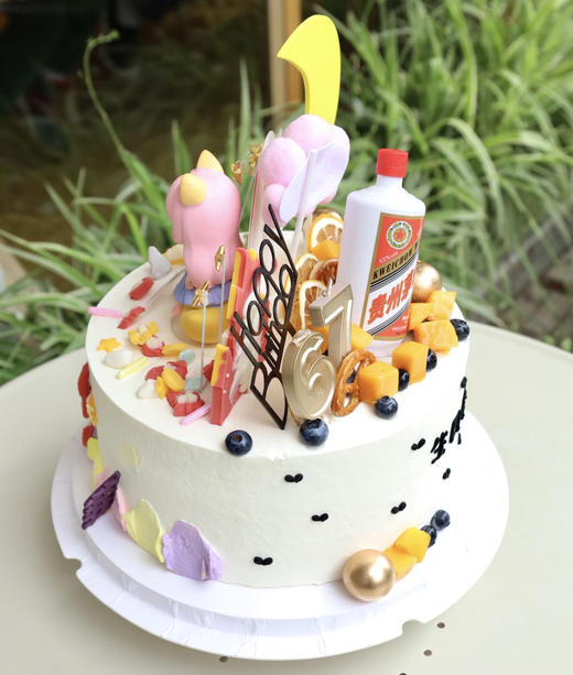 双面蛋糕（男士和小女孩） 款式可以私信客服修改噢 商品图0