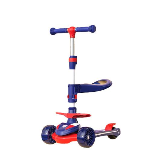 抖音爆款 六一儿童节儿童滑板车三合一可坐滑行车2-9岁男 女宝溜溜车 商品图4