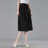 新款纯色优雅气质优雅显瘦百搭a字裙半身裙HR-WQ5539 商品缩略图3