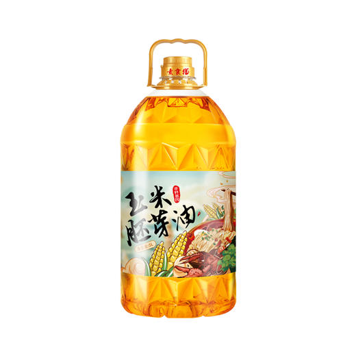 泰来县素食猫品牌玉米胚芽油5L 商品图2