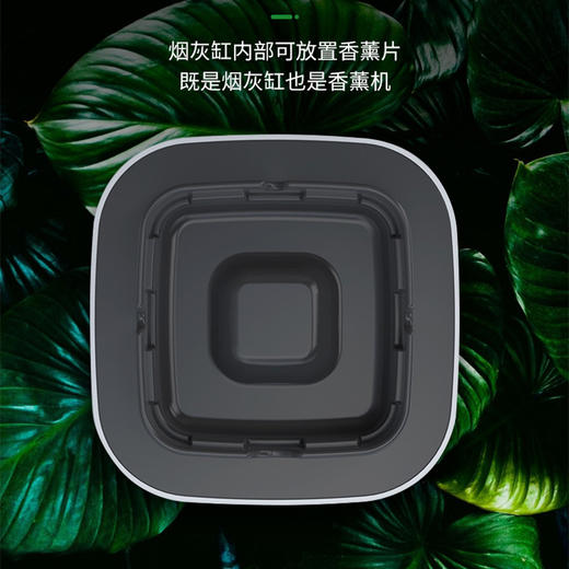【电子智能烟灰缸】新款负离子空气净化烟灰缸 家用创意个性除烟味便携车载净味 商品图1