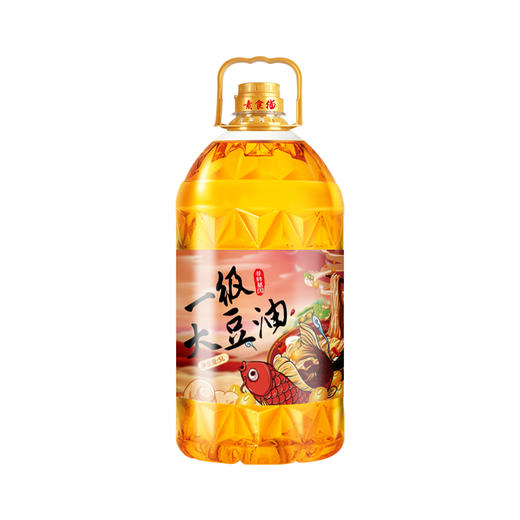 泰来县素食猫一级浓香大豆油5L 商品图2