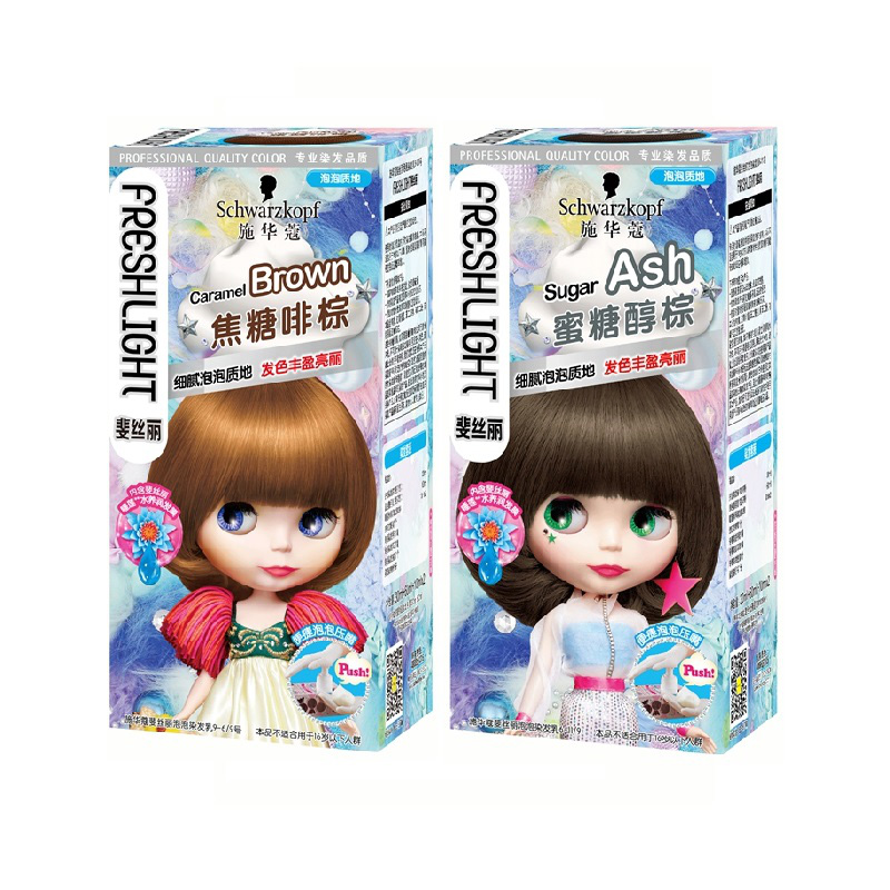 施华蔻斐丝丽泡泡染发霜