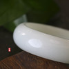 和田玉（羊脂玉）俄料手镯--平安镯107g/58# 商品缩略图0