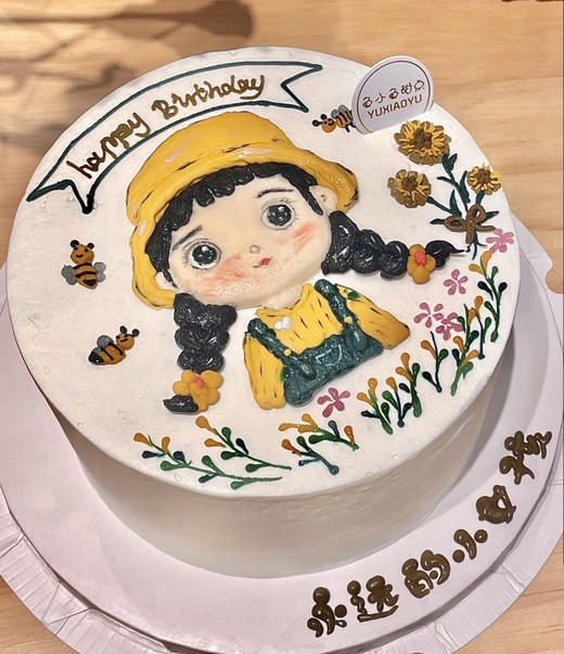 浮雕手绘可爱小女孩 商品图11