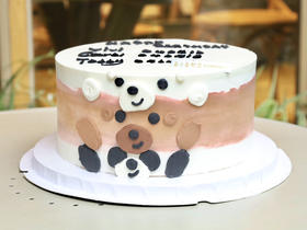 三只裸熊（文字可以修改）