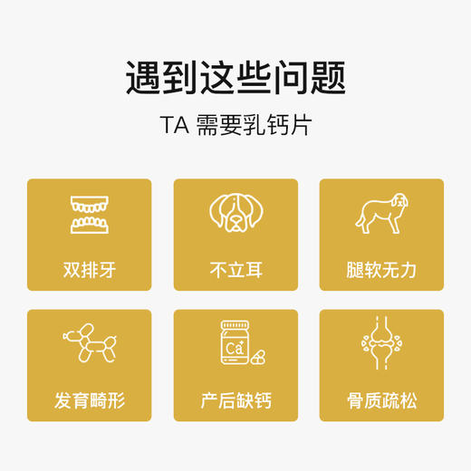 盖夫宠物营养补充剂双层乳钙片成幼犬猫咪孕猫幼猫发育 商品图2