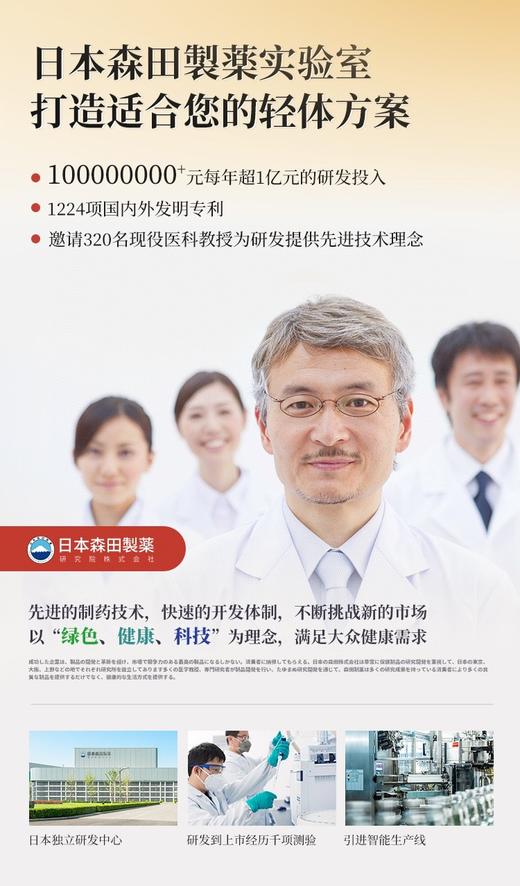 做活动【日本森田出品】 饱腹0糖代餐白芸豆奶茶 模特空姐都在喝! 商品图3