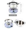 瑞士Kisag瓦氏炉青花 牡丹中国风火锅套装酒店会所家用小火锅 商品缩略图5