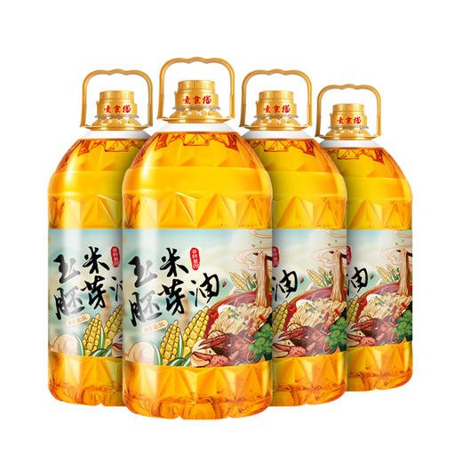 泰来县素食猫品牌玉米胚芽油5L 商品图4
