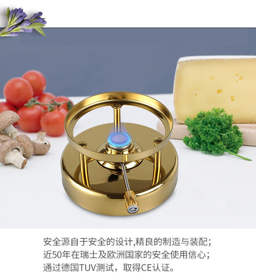 瑞士Kisag 金火锅充气移动小火锅炉 商品图3